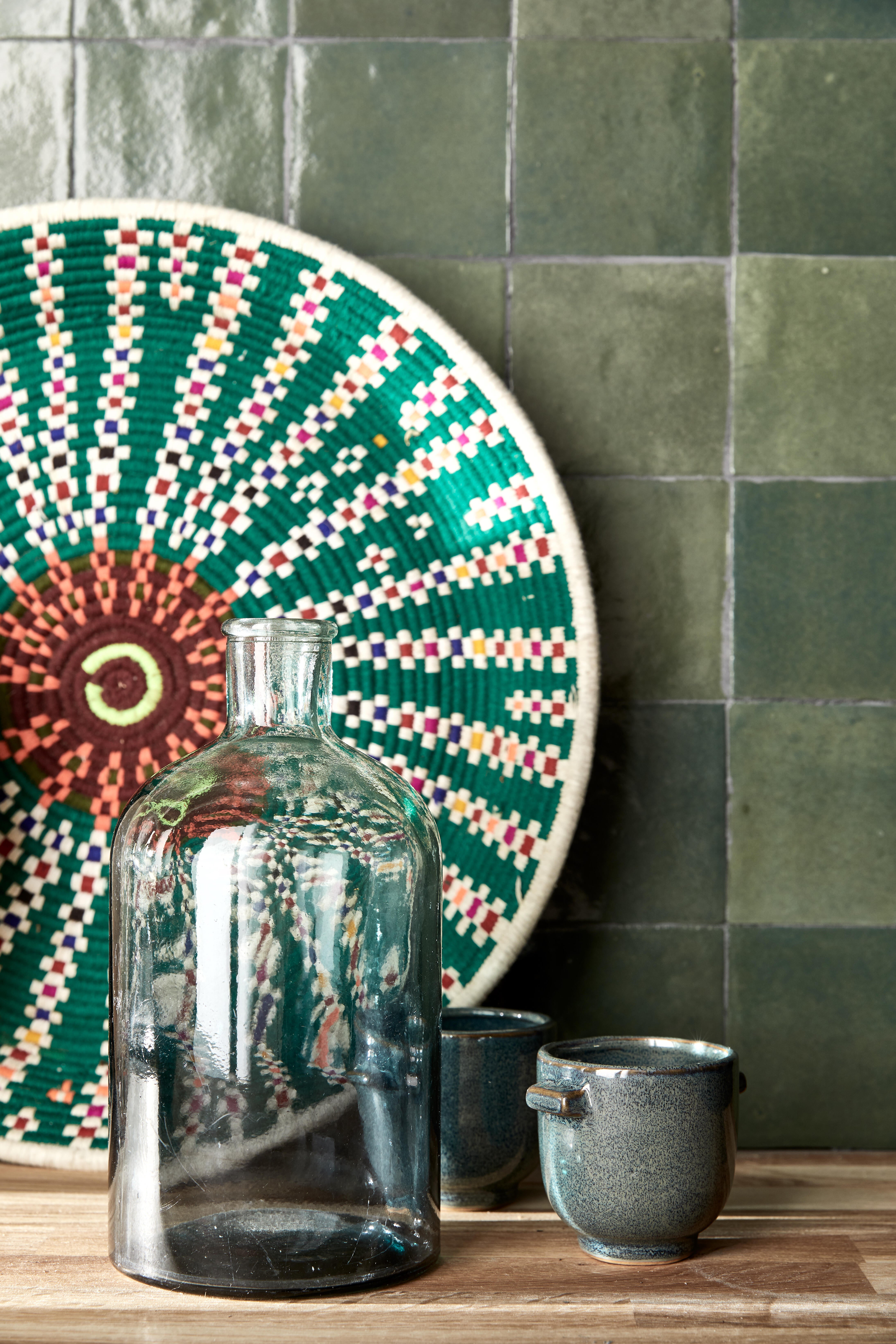 Piastrella da rivestimento interno 10 x 10 cm Sp. 10 mm Zelli Bouteille in gres porcellanato verde lucido 0.54 mq - 13