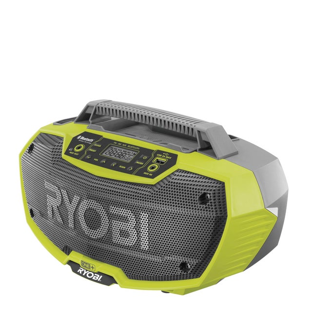 Radio de chantier bluetooth sans fil RYOBI R18RH-0 ONE+18V, USB, sans batterie