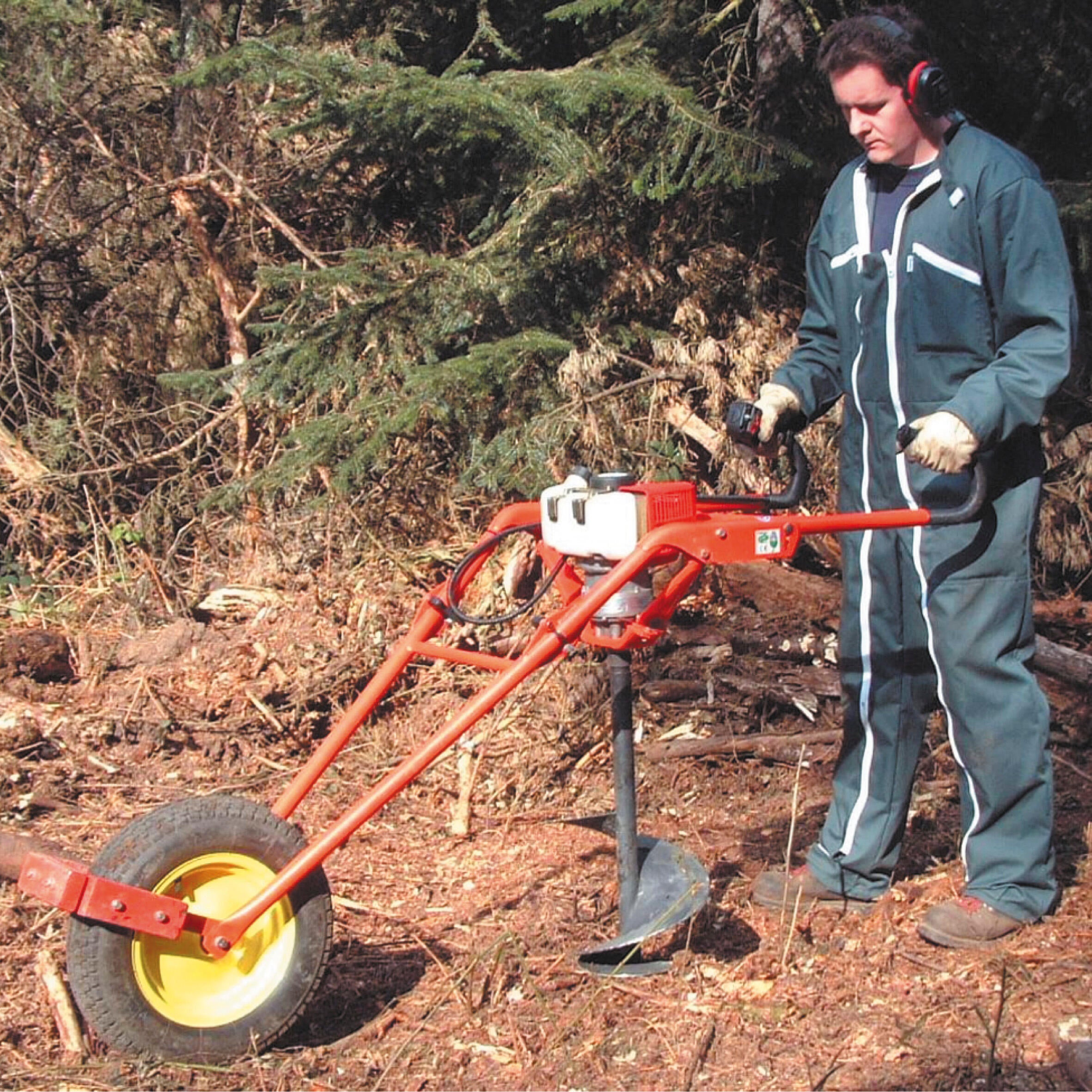 Location de tarière essence, vrille de 150 mm à 250 mm, LOXAM - 2