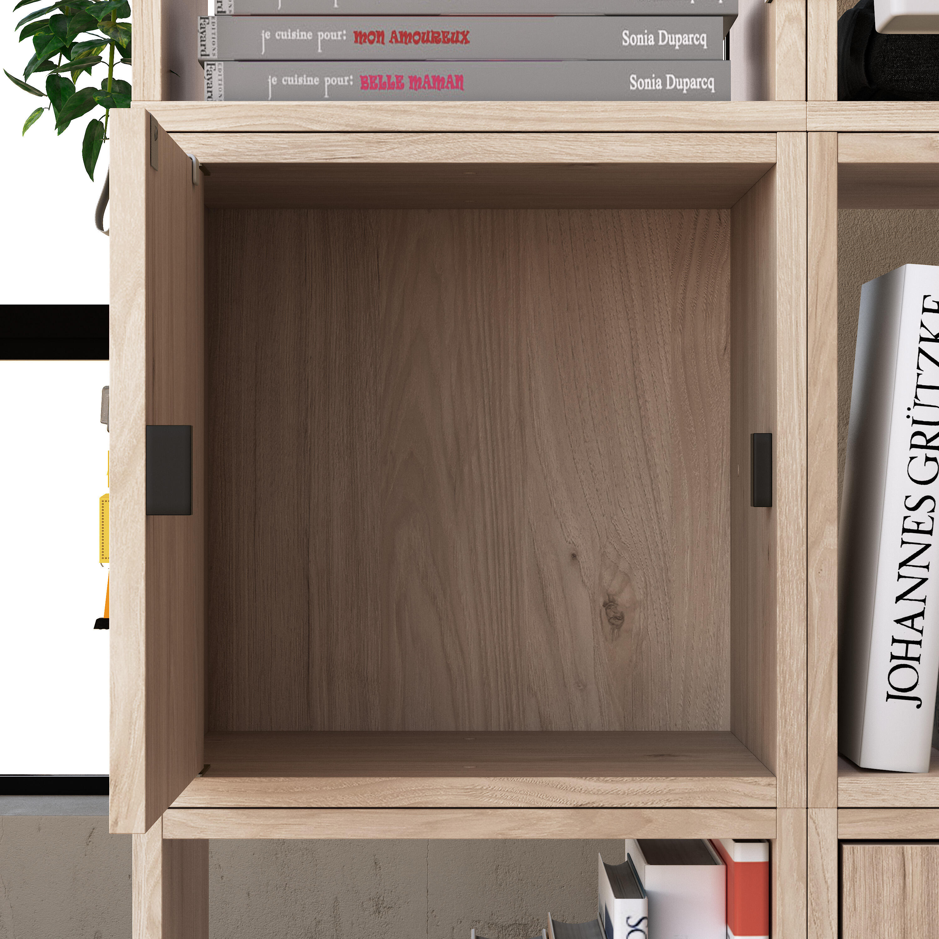 Plecy Spaceo Kub 34.4 x 35.6 x 0.3 cm dąb Spaceo - 3