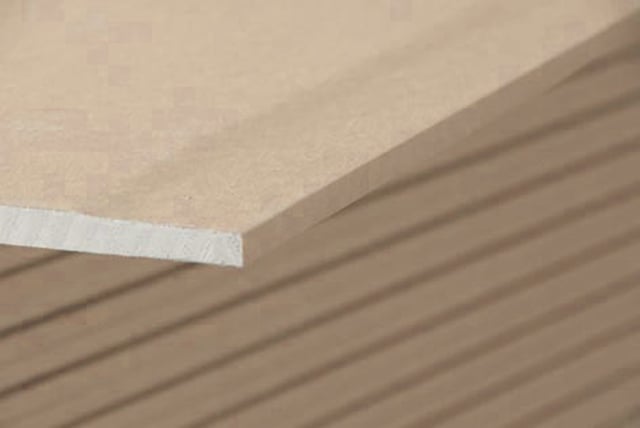 Plaque de plâtre NF BA13 H.250 x l.120 cm, standard RESI