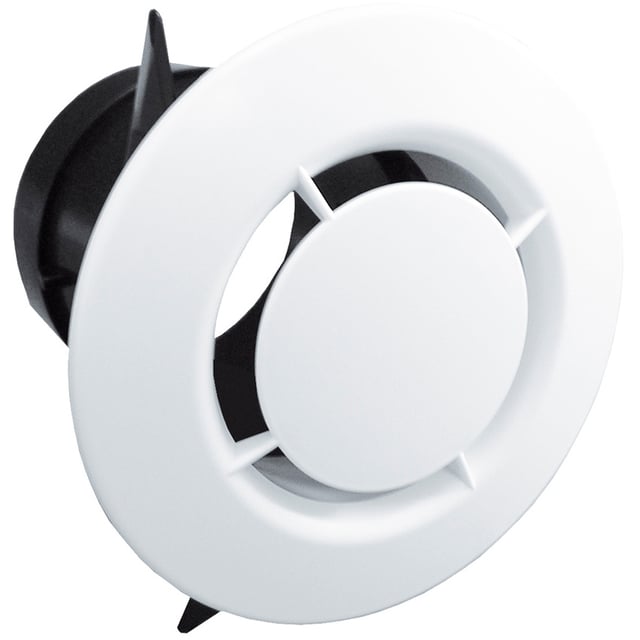 Bouche d'extraction pvc EQUATION, Diam.80/80 mm Be80