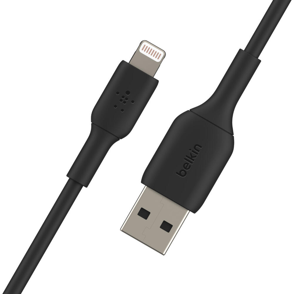 Câble usb noir lightning vers usb-a BELKIN - 2