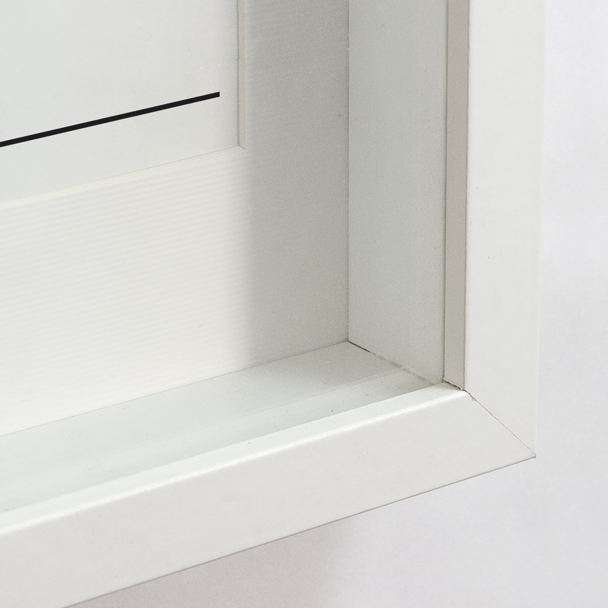 Marco con Passepartout Milo Case blanco INSPIRE 30x40cm - 5