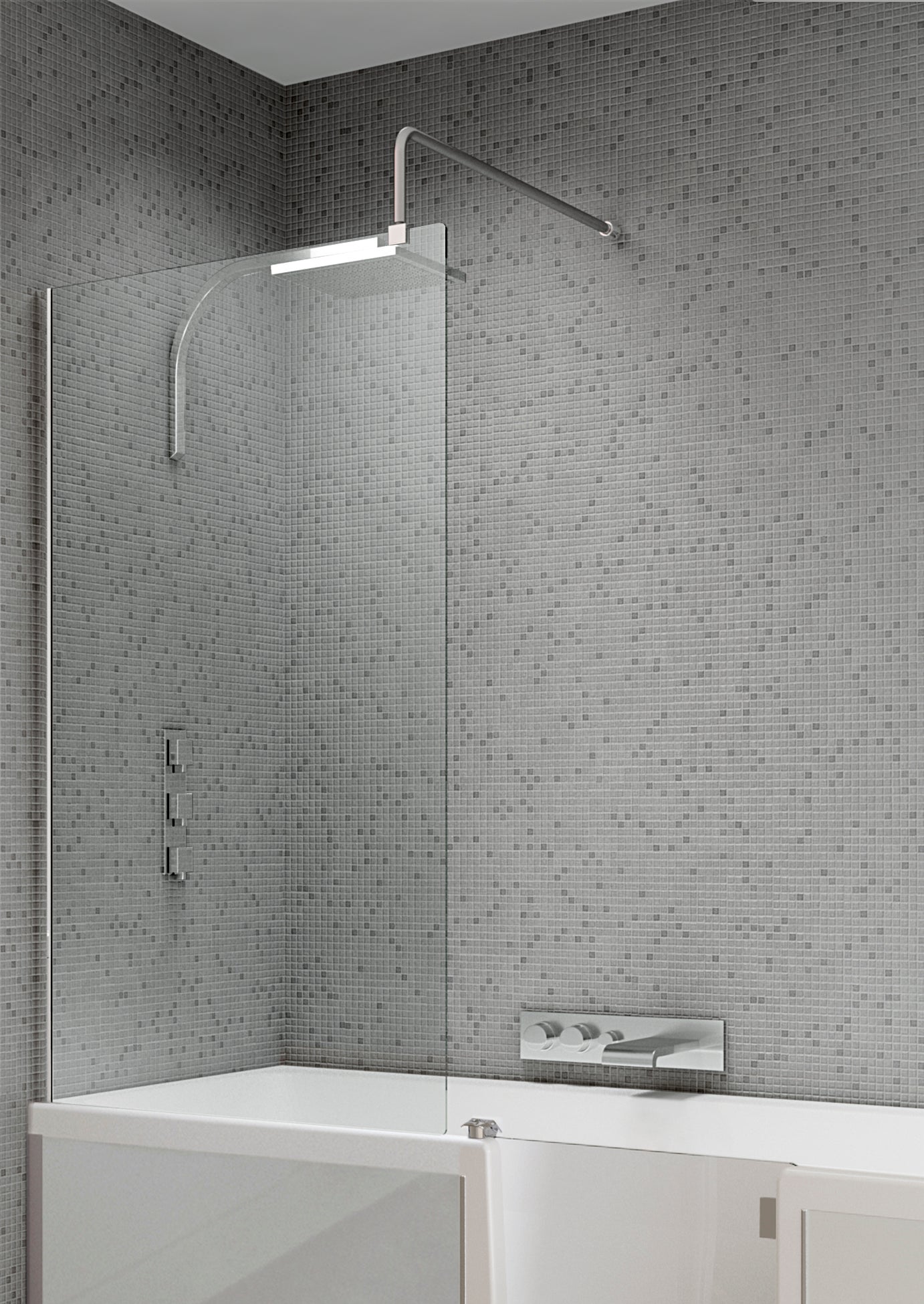 Baignoire rectangulaire L.160x l.75 cm blanc brillant, KINEDO Sourceo version dr - 9