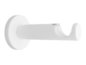 Support tringle à rideau Design, 20 mm blanc mat INSPIRE