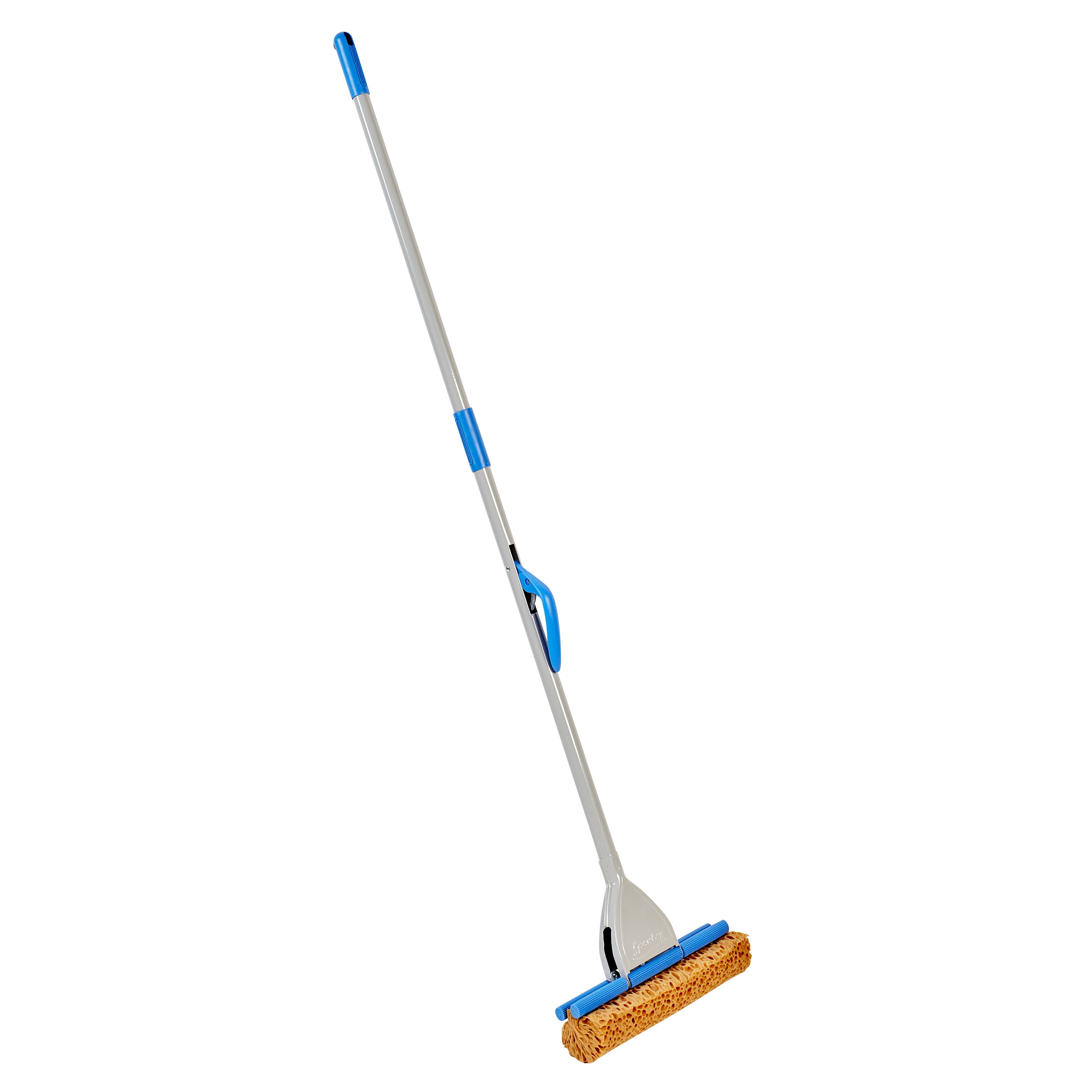 Balai acier SPONTEX EXPERT Eponge essorage intégré - 2