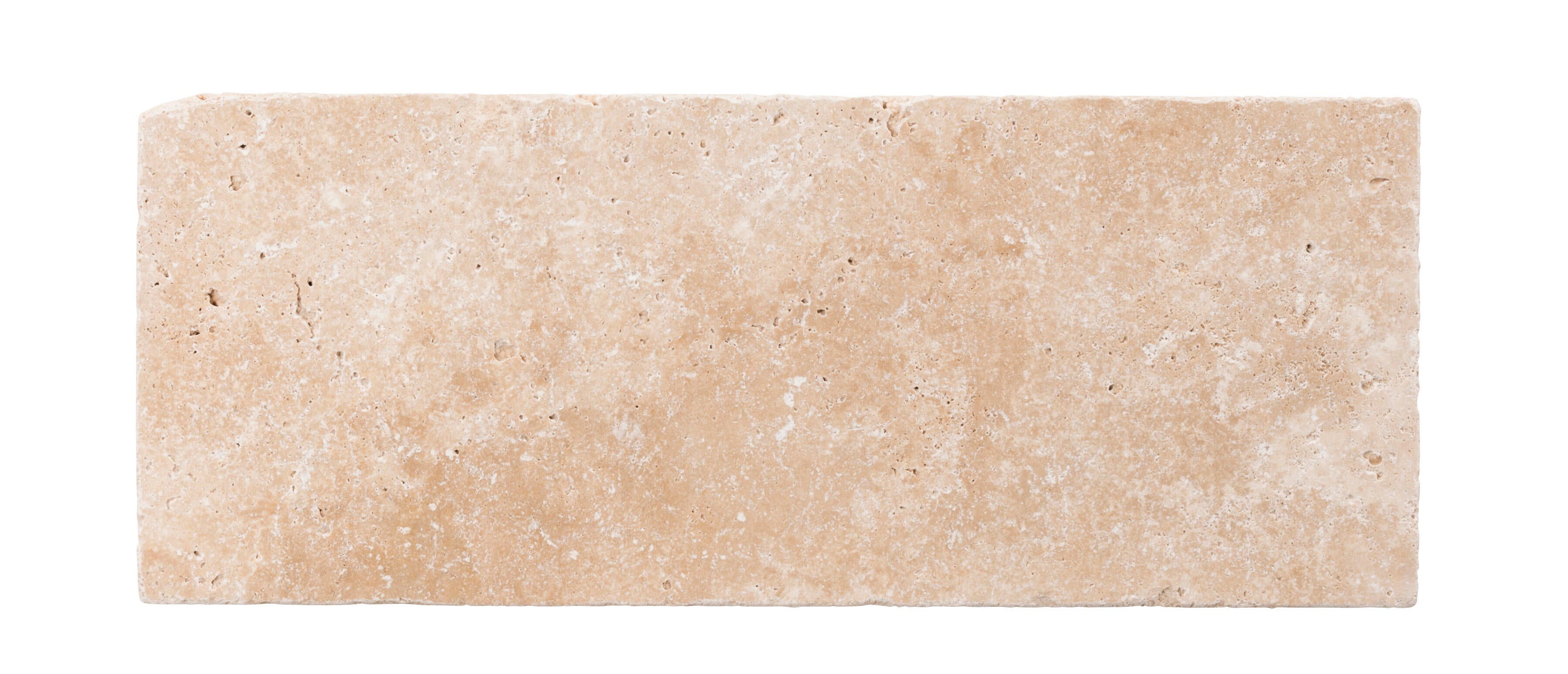 Carrelage mur intérieur effet pierre ivoire Travertin l.20 x L.50 cm x Ep.10 mm - 2