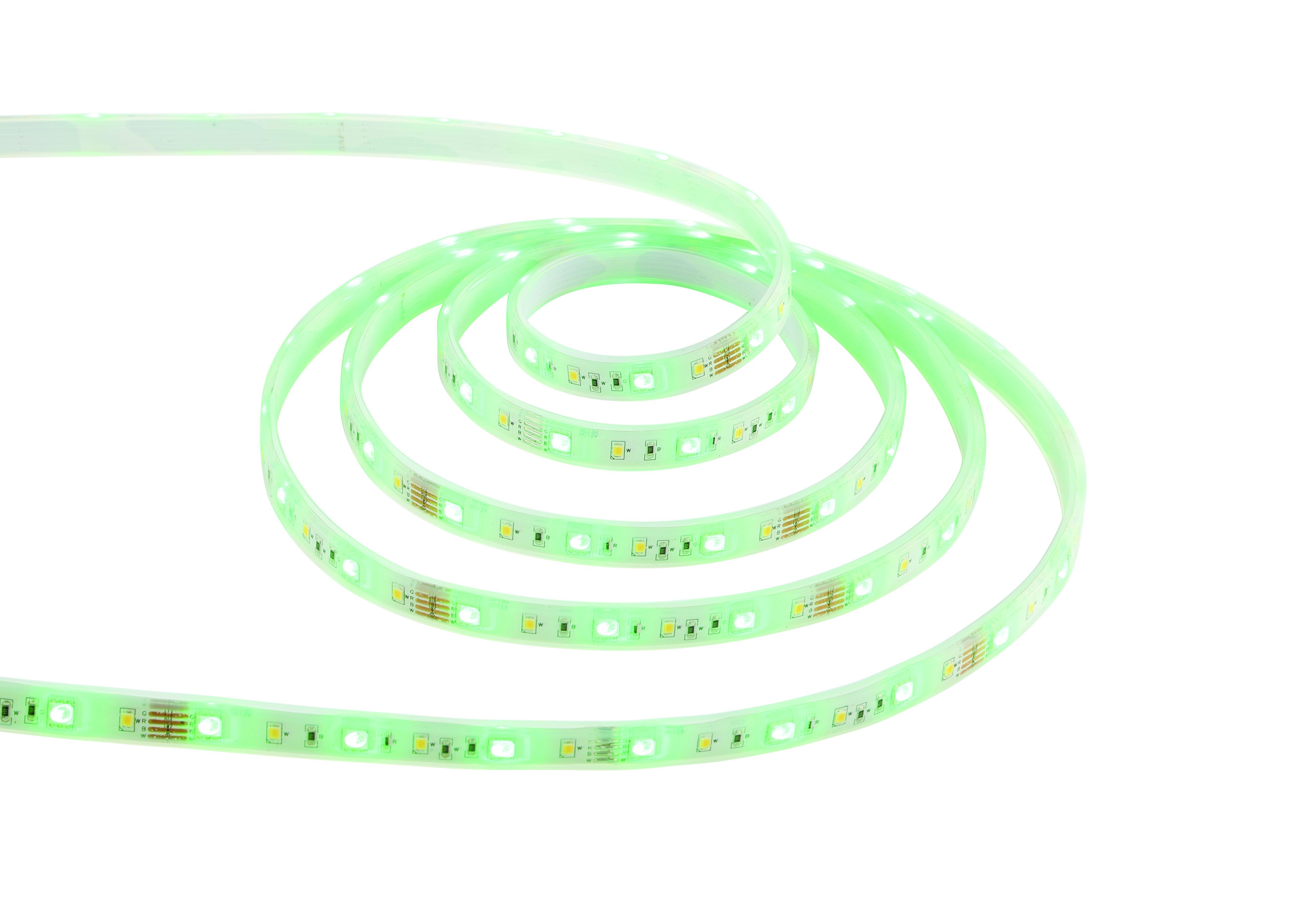 Kit ruban LED connecté 5m Zigbee bluetooth, couleurs et blancs, EGLO - 8