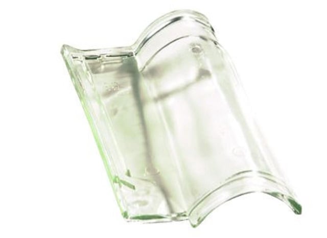 Tuile verre plein sud Ver106 IMERYS TOITURE transparent