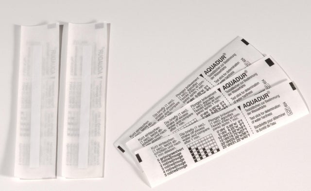 Lot de 5 tests de dureté de l'eau COMAP