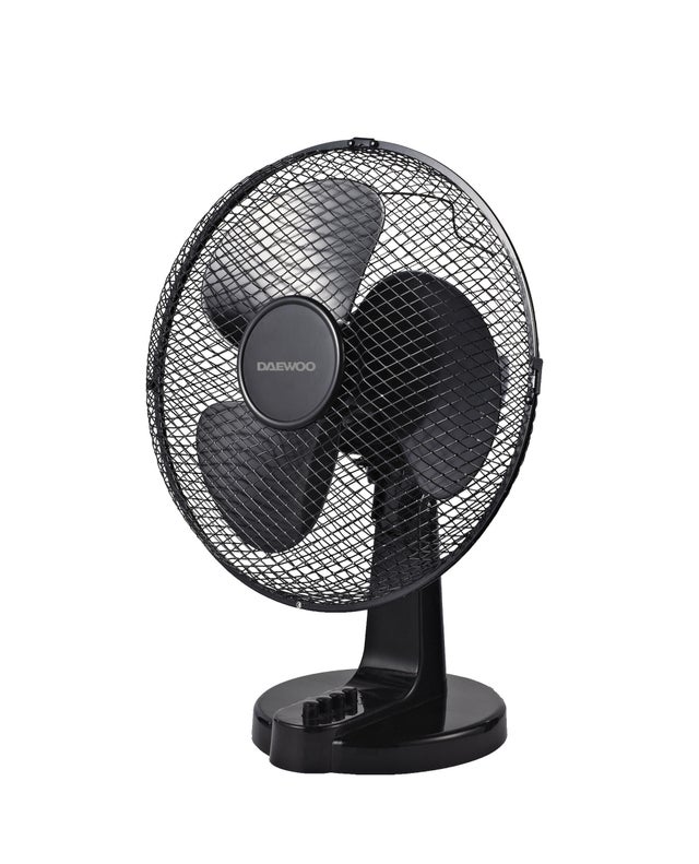 Ventilateur de table, DAEWOO, Di 9407 noir 55 W, D40 cm