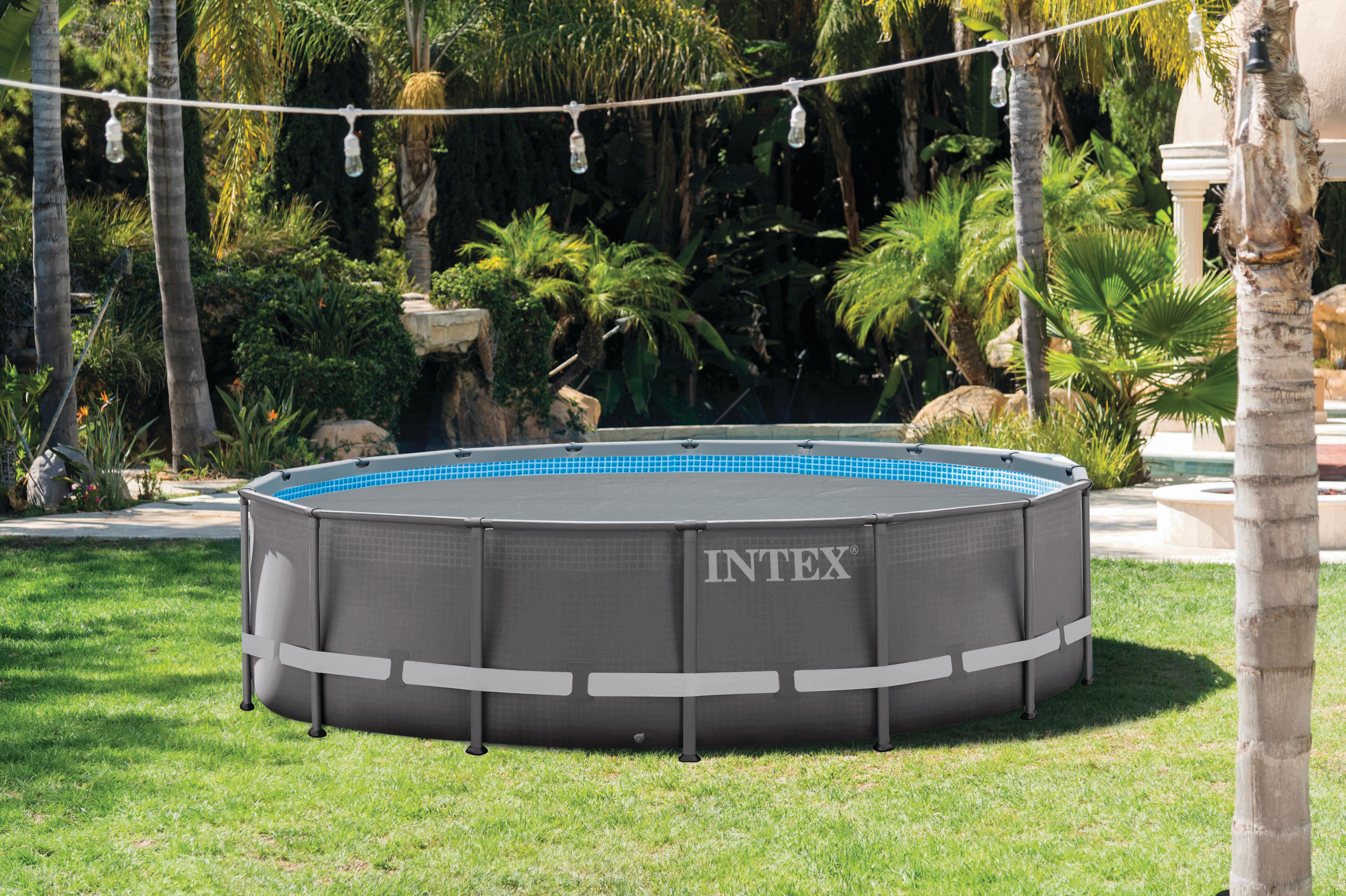 Bâche à bulles INTEX diam. 4,80m pour piscine diam. 4,88m - 2