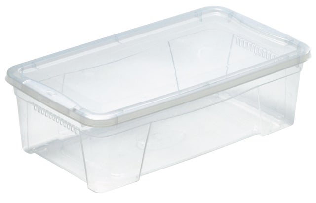 Scatola Mbox 3 L 41.6 x H 14 x P 24 cm trasparente 3 pezzi