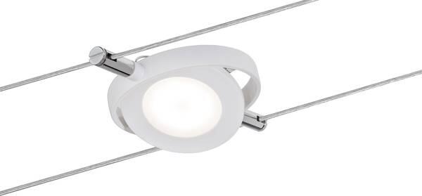 Kit câble led Roundmac métal Blanc dépoli, 6 sources, PAULMANN - 2