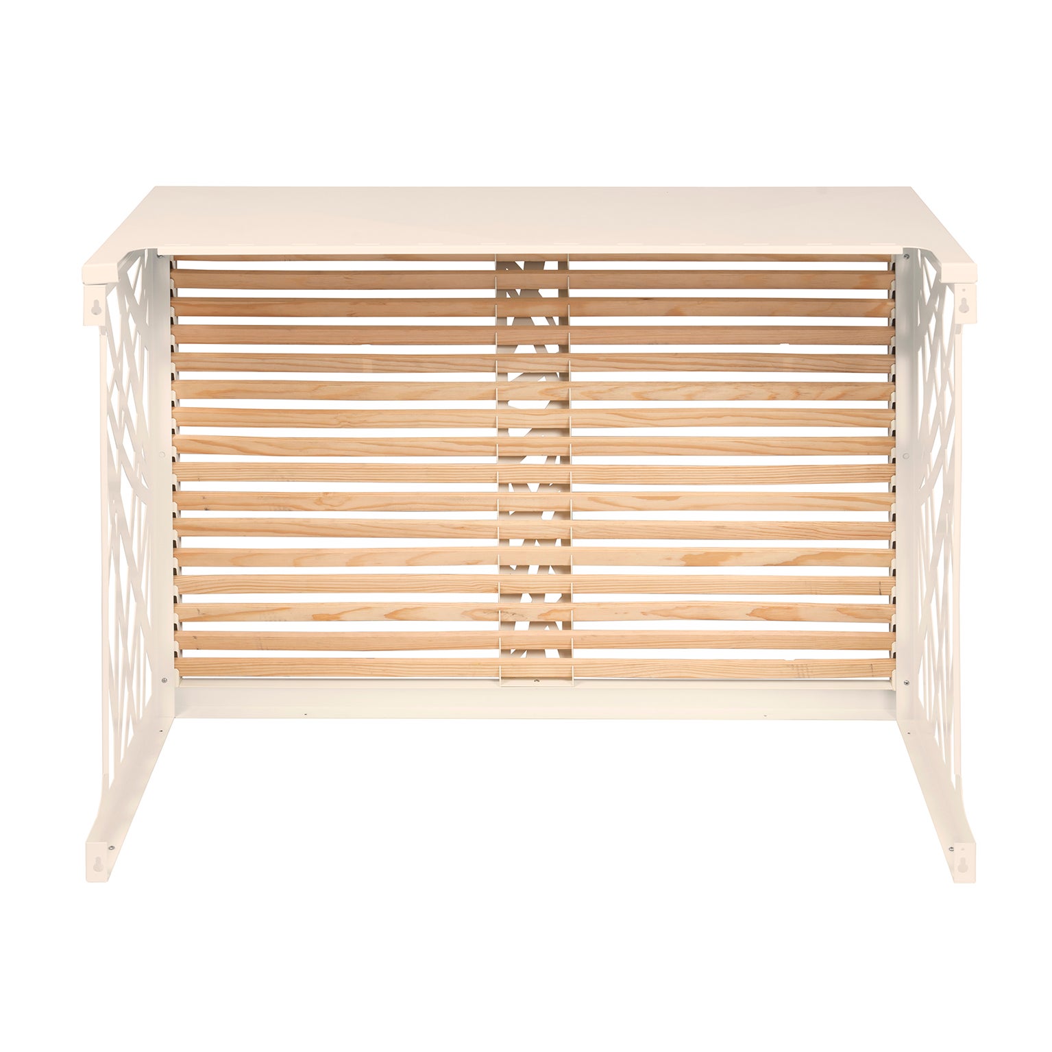 Cache Climatiseur Extérieur En Bois Massif - Housse Pare-soleil Imperméable Pour Unités Extérieures, Protection UV Et Intempéries - 3