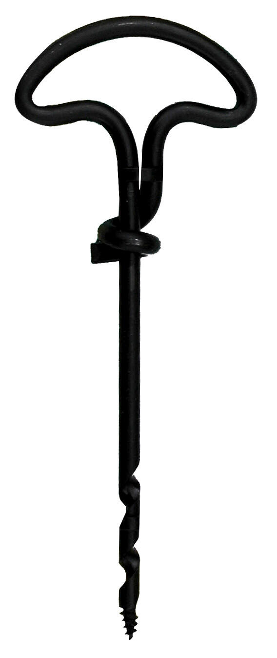 Lot de 2 vrilles forgées anneau roulé bois, Diam.5 et 6 mm DENUZIERE