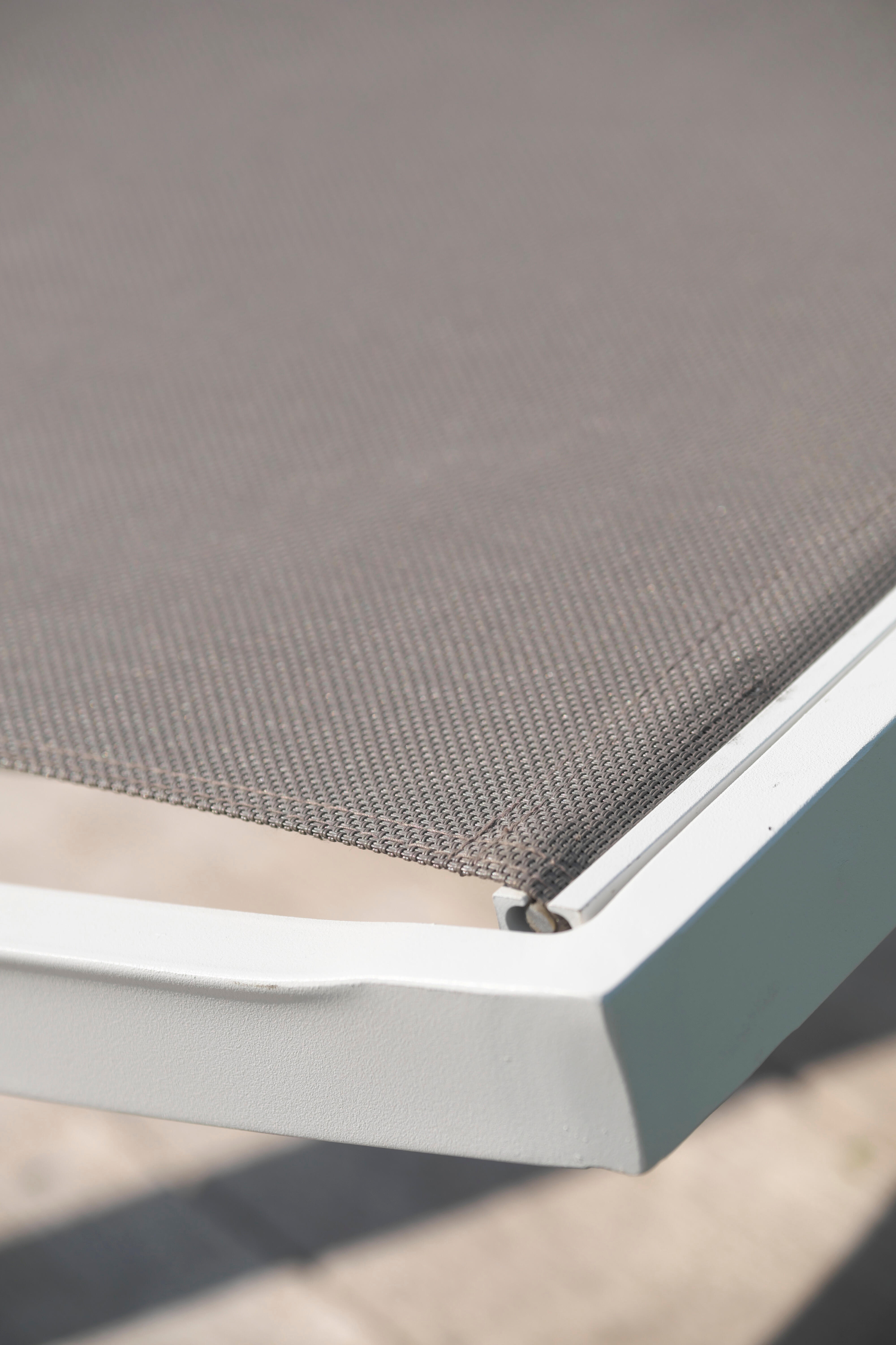 Bain de soleil en aluminium DCB GARDEN Barcelona-cl-blanc blanc - 5