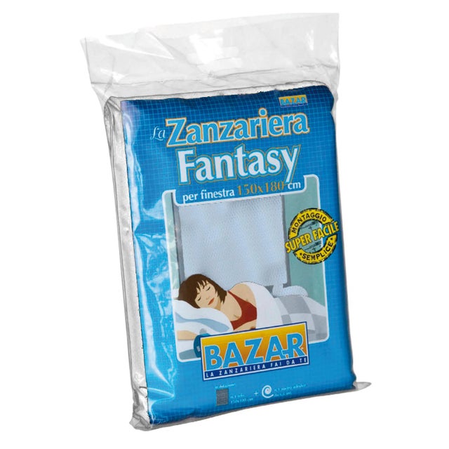 Zanzariera a strappo Fantasy per finestra L 150 x H 180 cm bianco