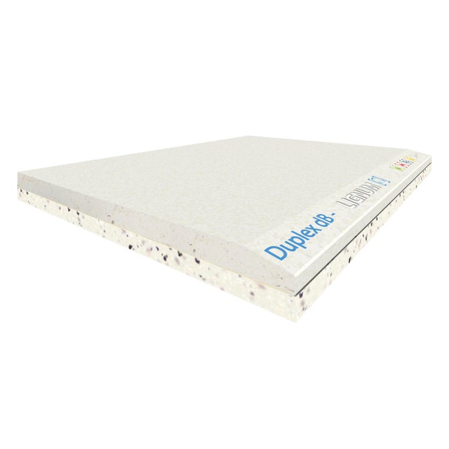 Lastra cartongesso FASSA BORTOLO Duplex DB LIGNUM L 200 x L 120 cm, Sp13 mm