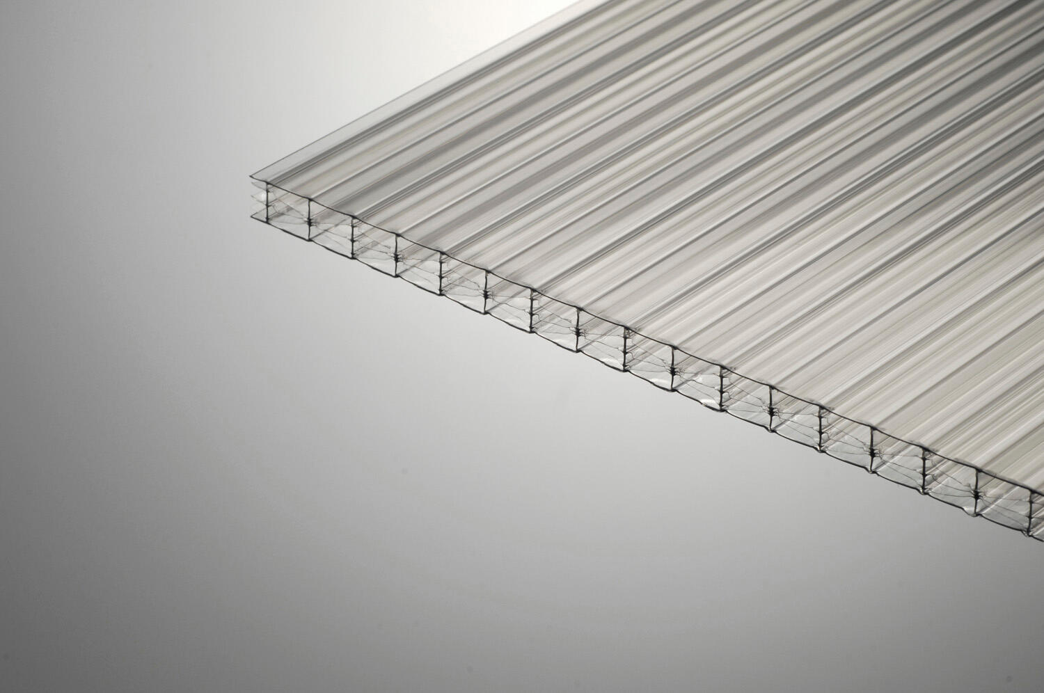 Plaque de couverture , transparent, l.100 x L.400 cm, Ep.16 mm - 8