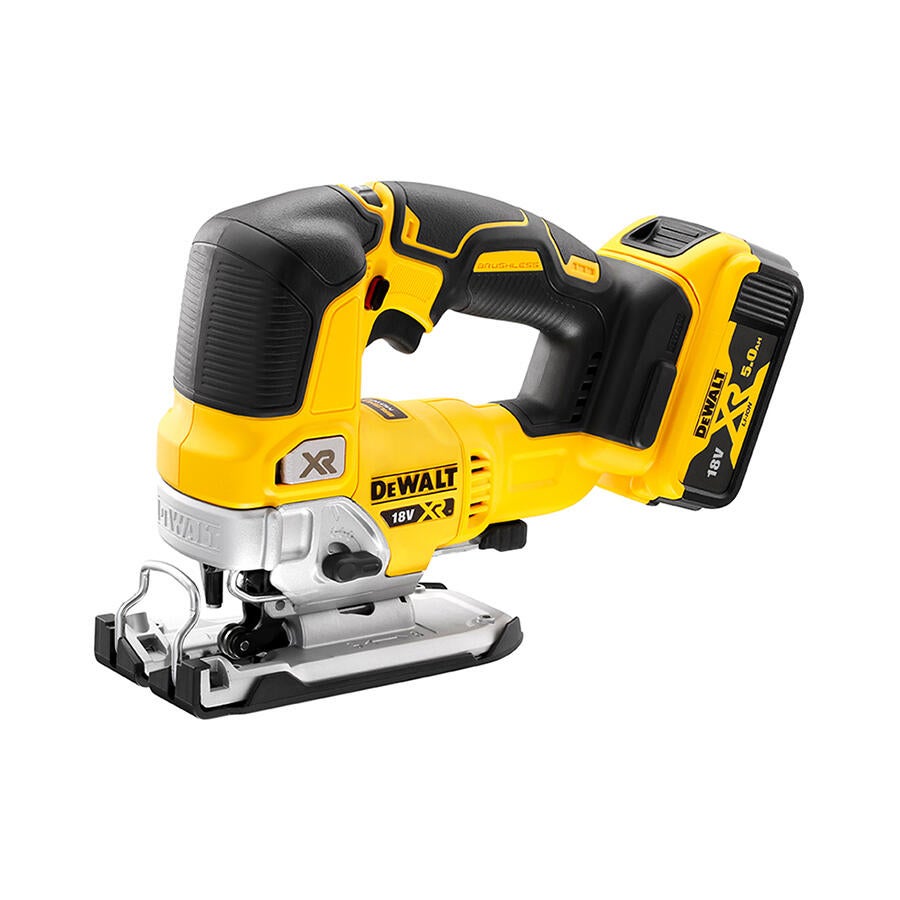Scie sauteuse DEWALT XR 18V, 2 Batteries 5Ah + Chargeur, DCS334P2-QW - 2