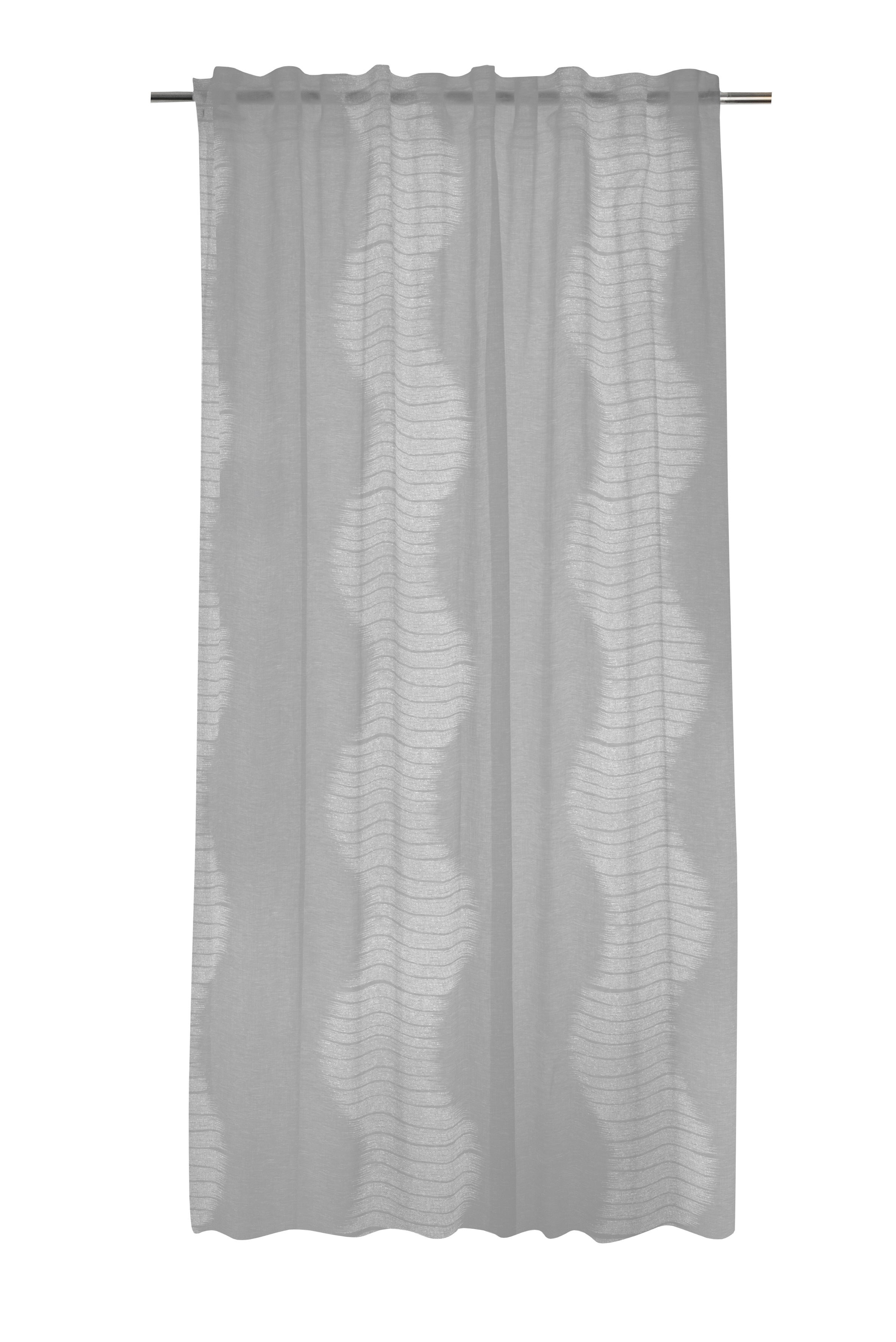 Tenda Mira grigio, passanti nascosti 140x280 cm - 3