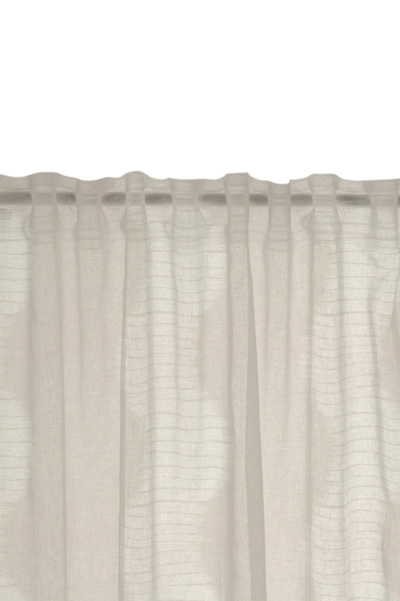 Tende in voile trasparente tinta unita, garza per finestre con occhielli, tende in tulle da 140 x 270 cm, beige, 2 pannelli | Leroy Merlin