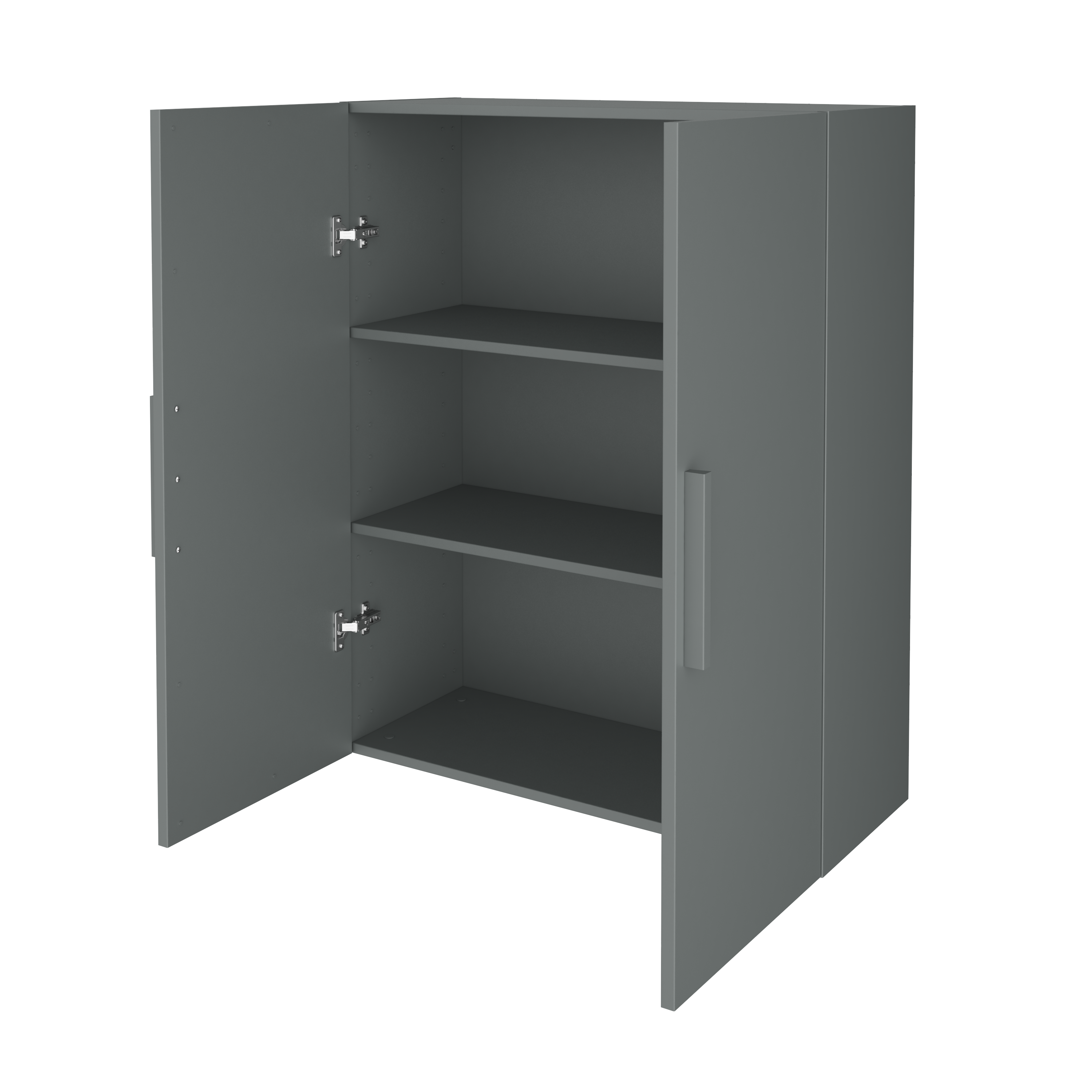 Lot de 65 cache-trous SPACEO Home, gris - 2