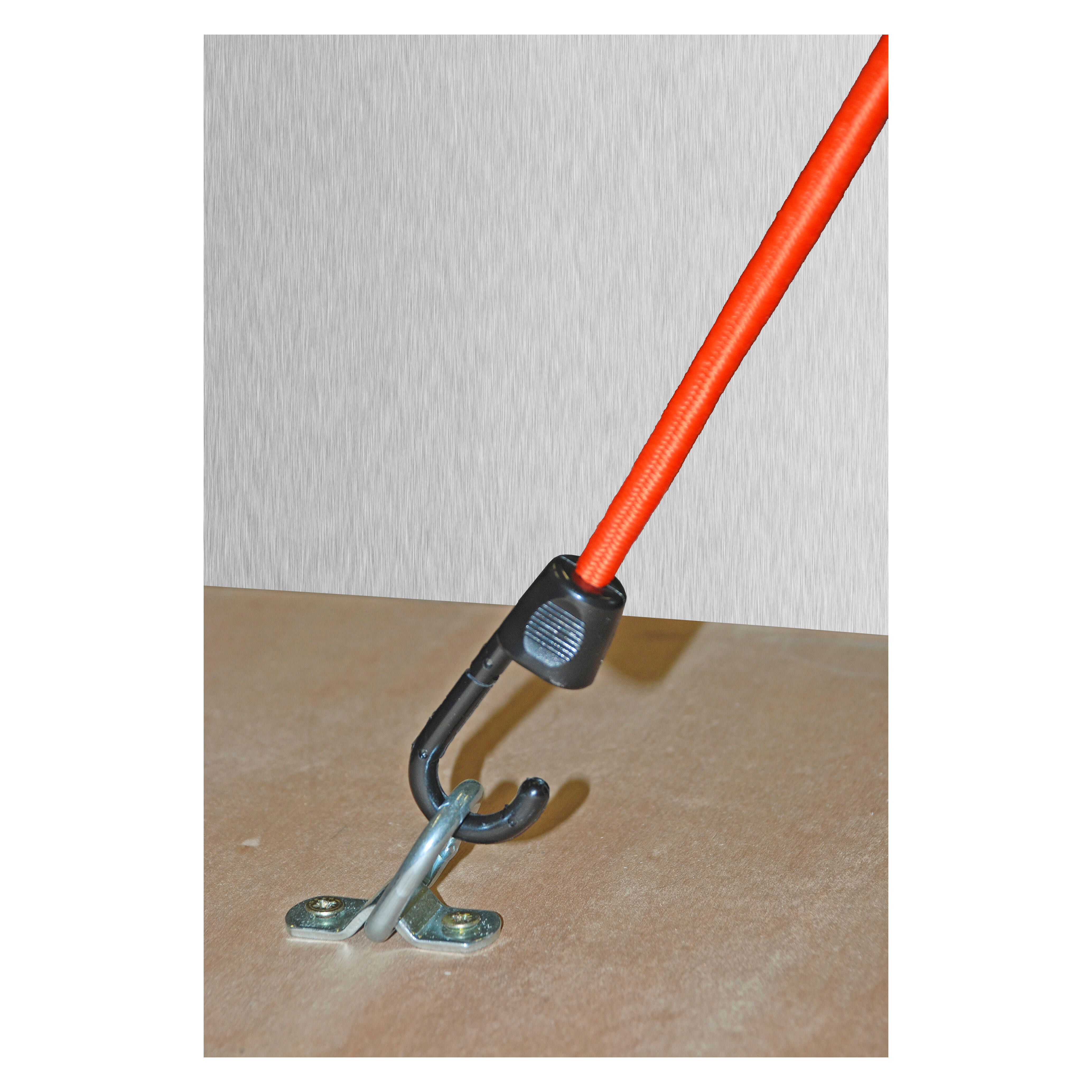 Lot de 2 anneaux de fixation acier, L.54 x l.20 - 4