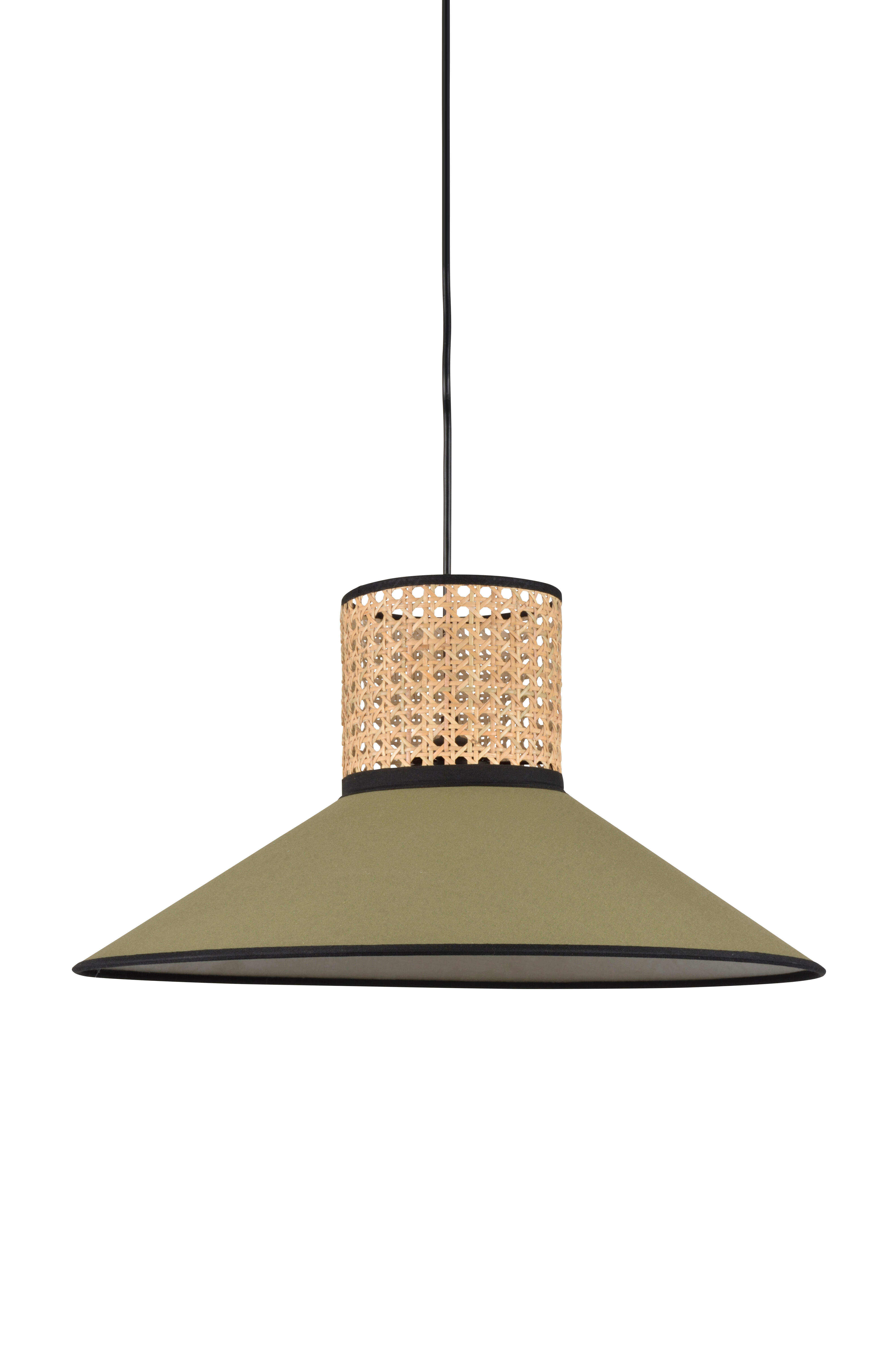 Lustre Pennsy, coton, kaki, Diam.44 cm, E27 - 5