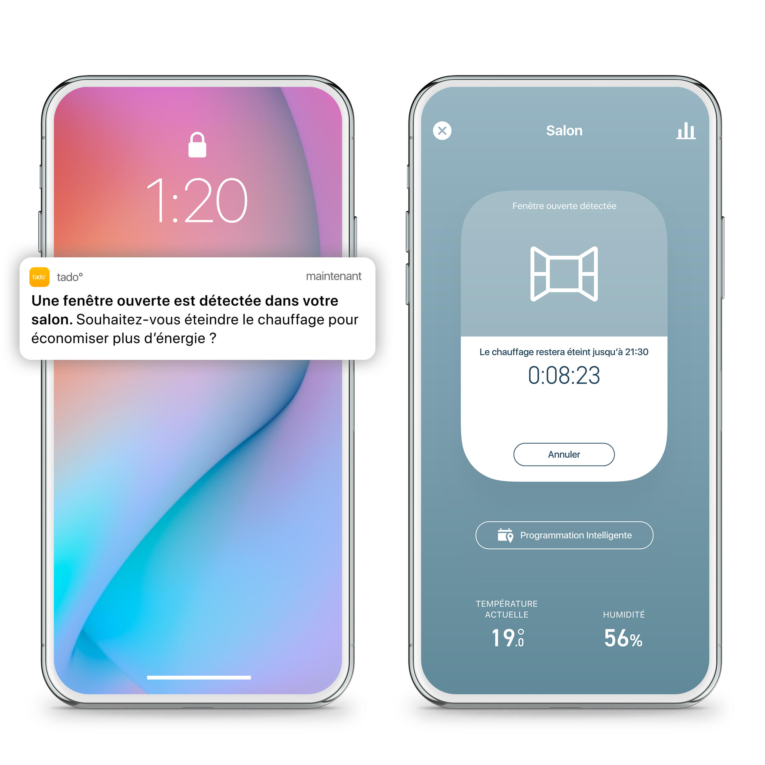 Détection de fenêtre ouverte et adaptation météo - 6