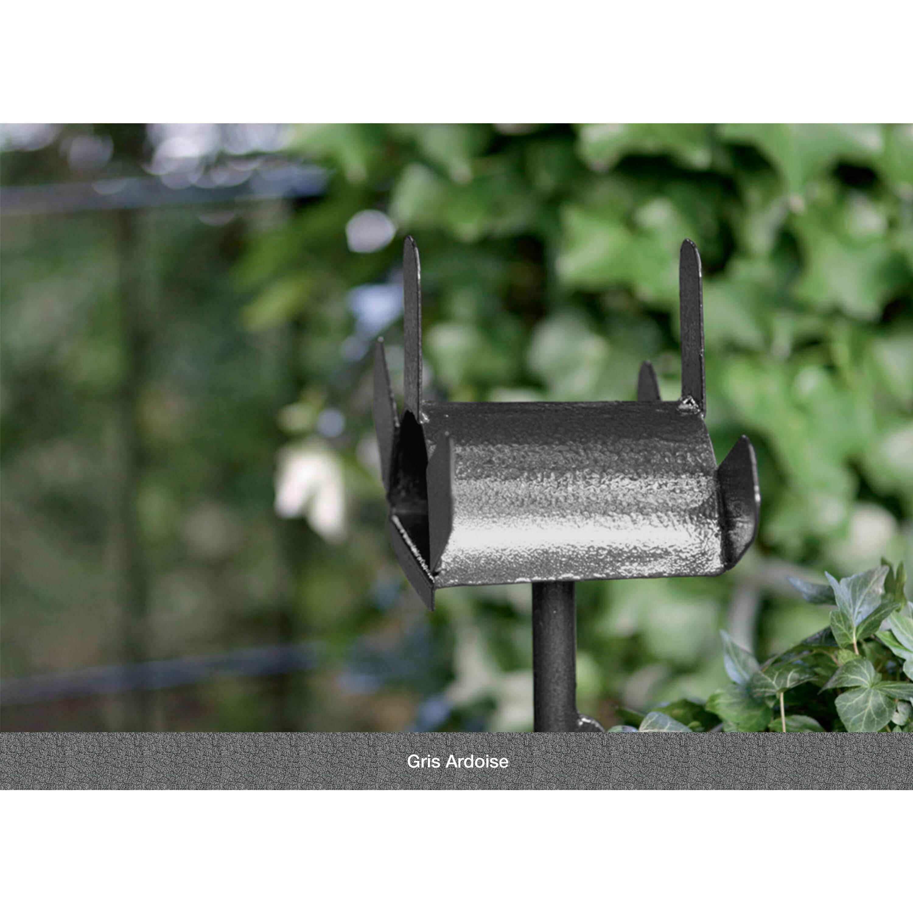 Peinture extérieure fer Martelé HAMMERITE gris ardoise mat 250ml - 3