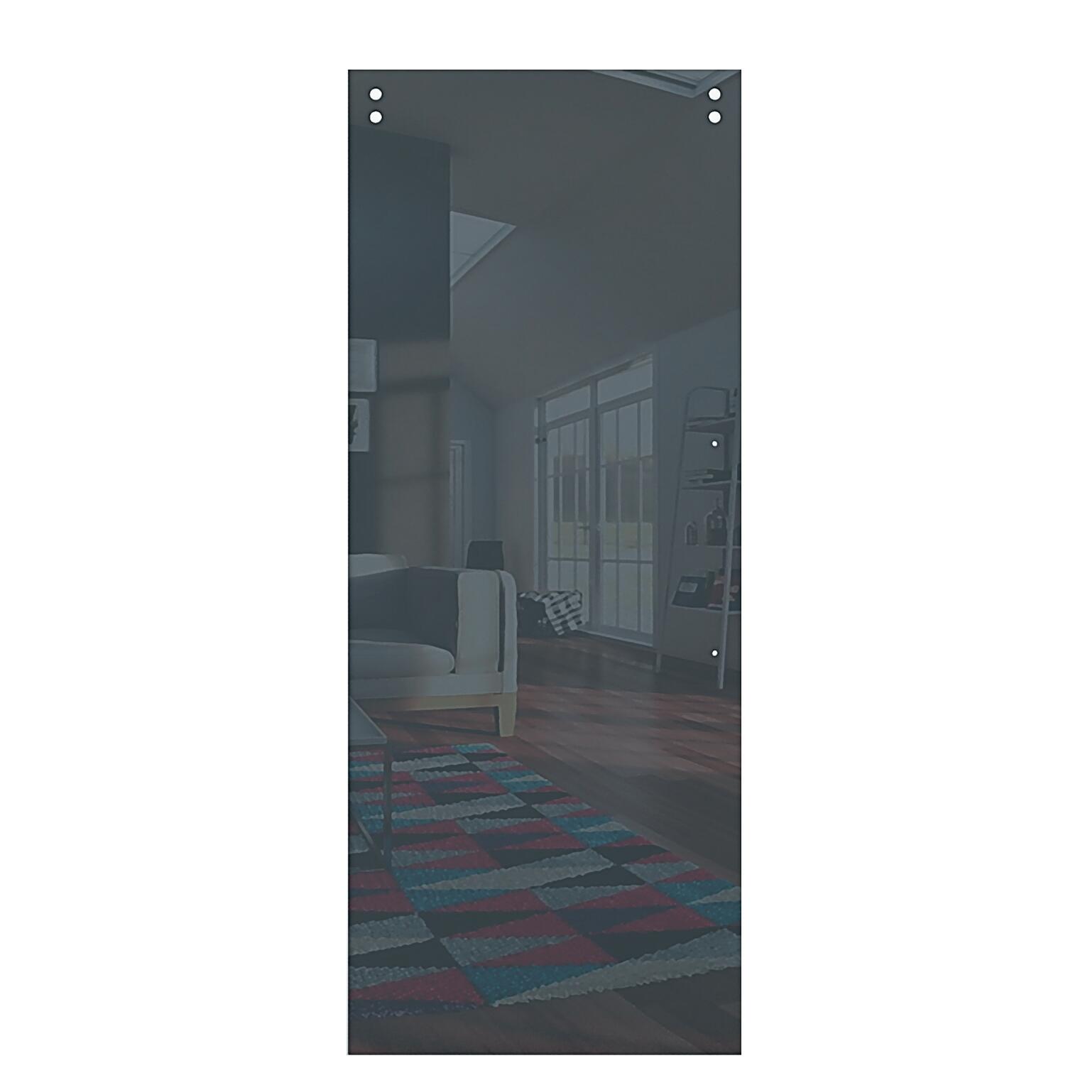 Anta per porta scorrevole Reflective in vetro L 96 x H 215 cm sp.10 mm destra - 3
