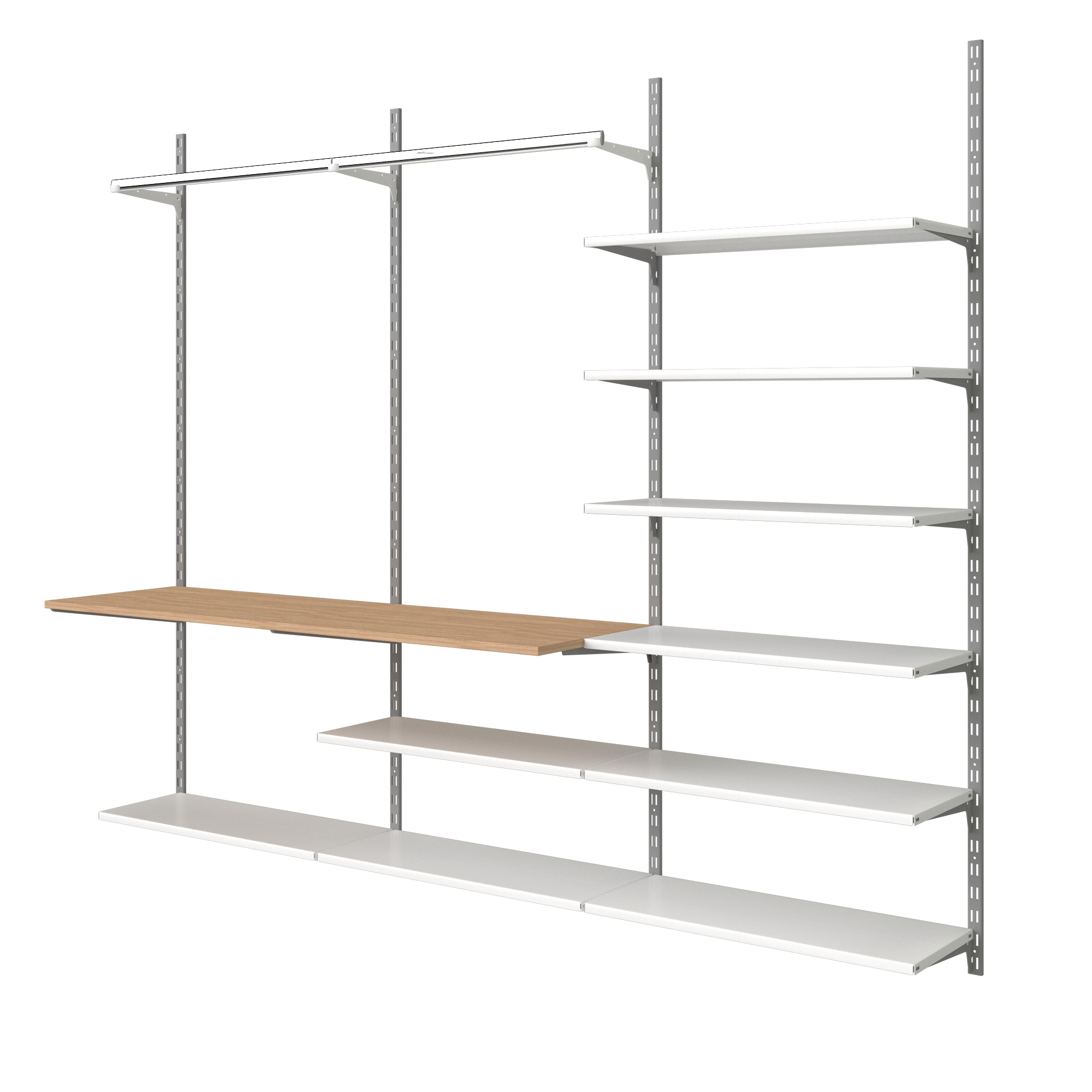 Staffa L 27.5 x P 35 x H 3.6 cm Ø 260 mm bianco - 23