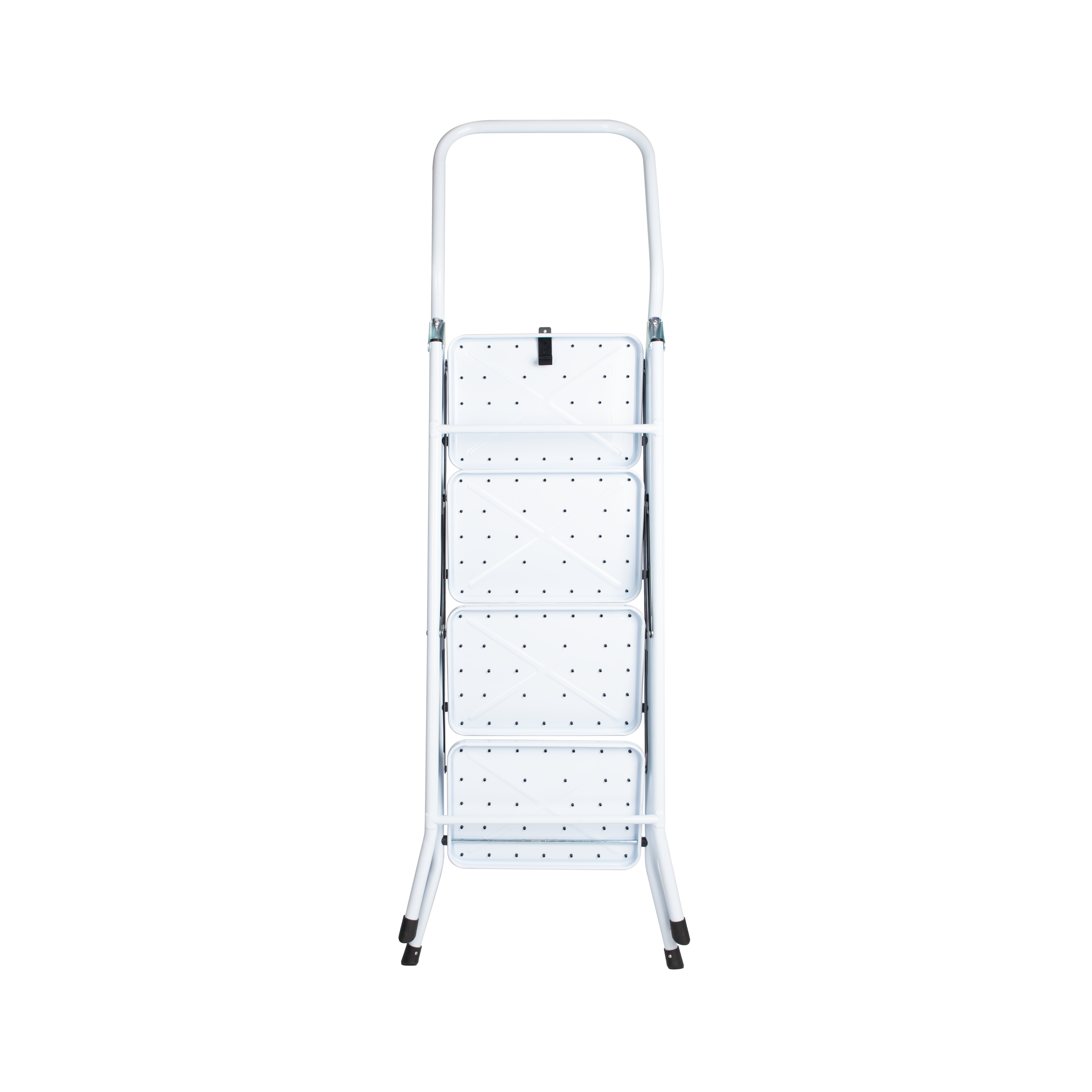 Marchepied acier SELEKTA, 4 marches, Ht.1.58 m - 4