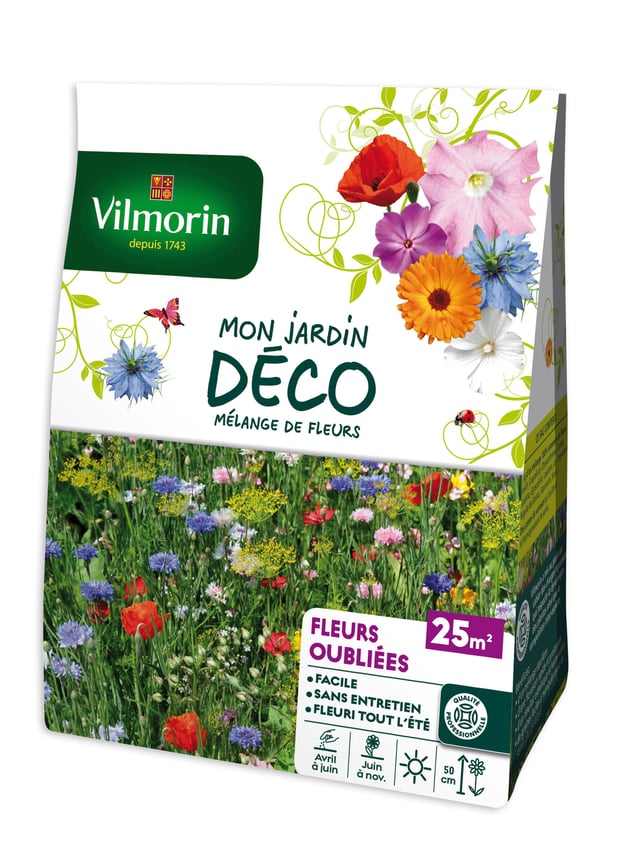 Jachère fleurs oubliées multicolore