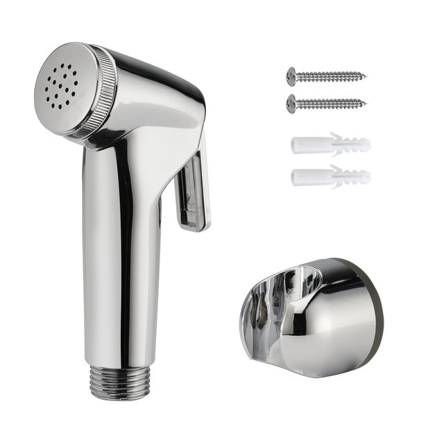 Douchette abs chrome mâle 12 x 17/15 x 21 mm, QUICK PLOMBERIE