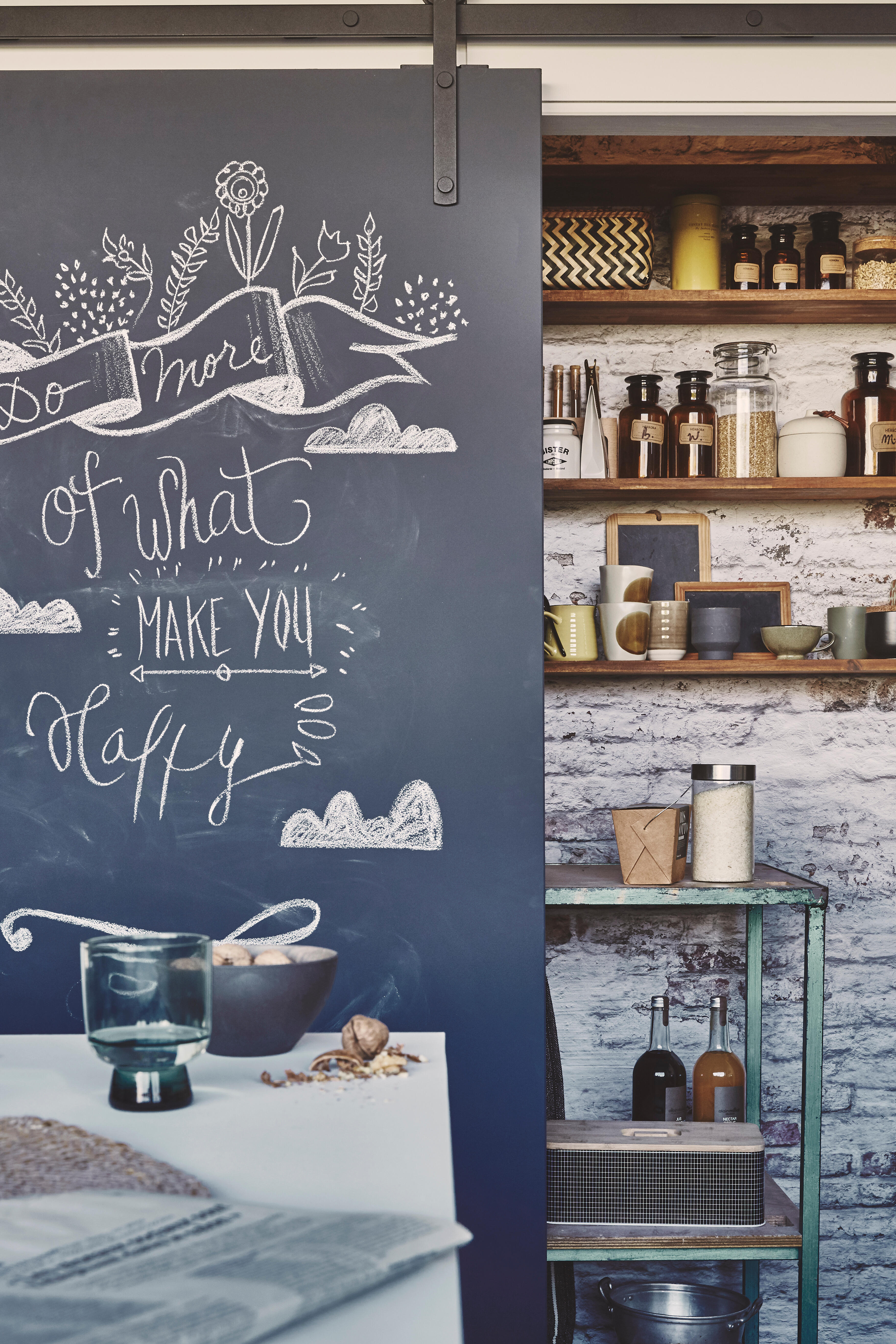 Papier peint panoramique brique blanc et marron l.159 x H.280 cm - 8