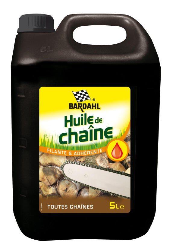 Huile de chaîne pour tronçonneuse BARDAHL, 5 l