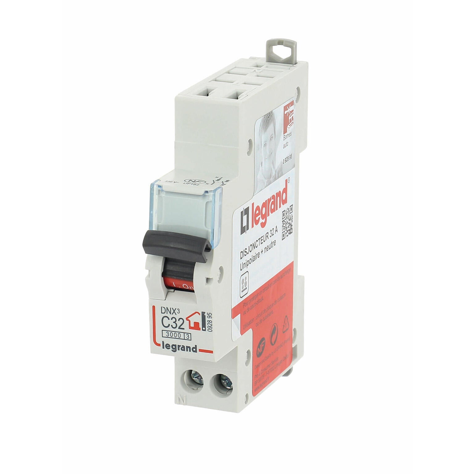 Disjoncteur Monophasé 32A DNX3 LEGRAND - 2