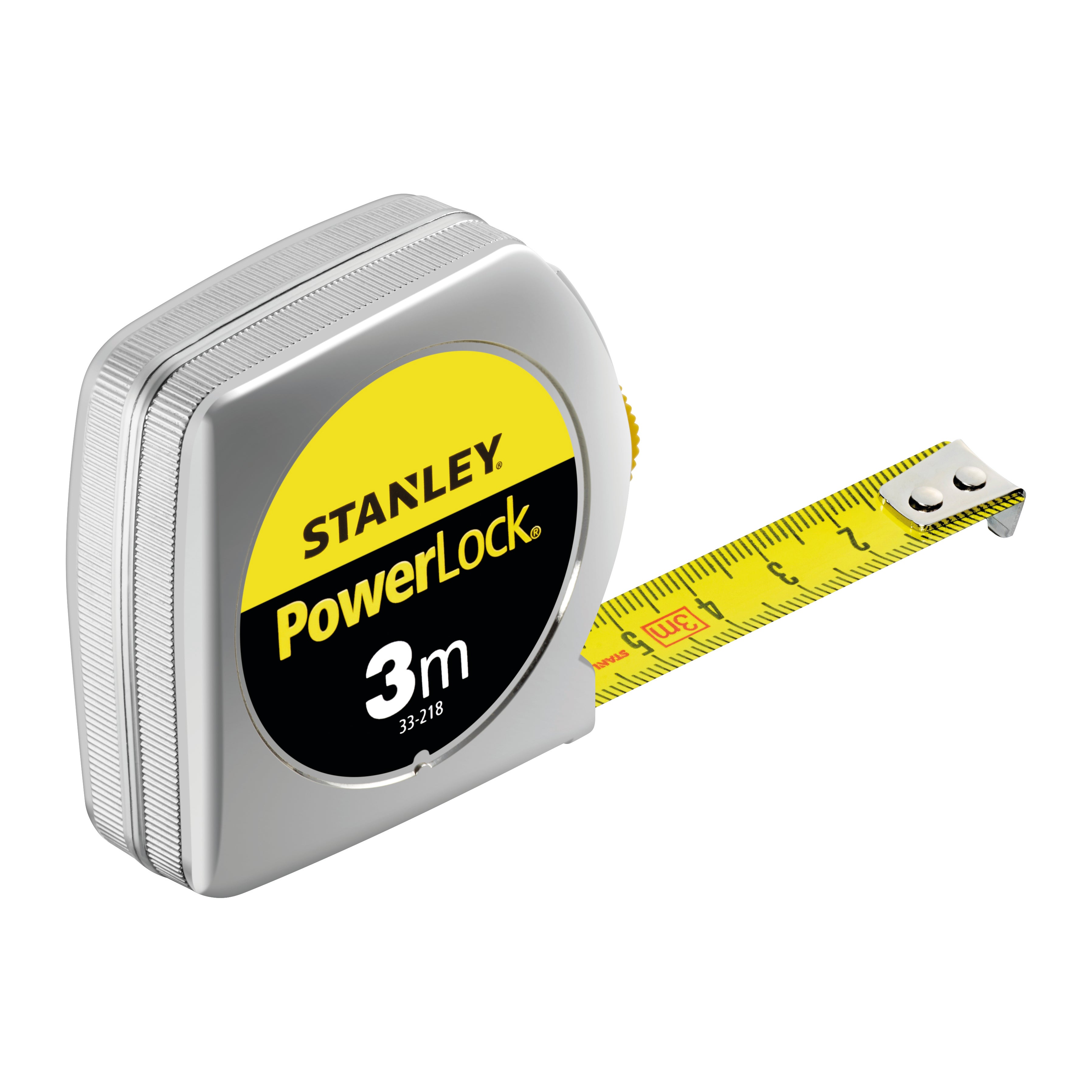 Mesure Powerlock Classic Métal 3m x 12,7mm 0-33-218 STANLEY