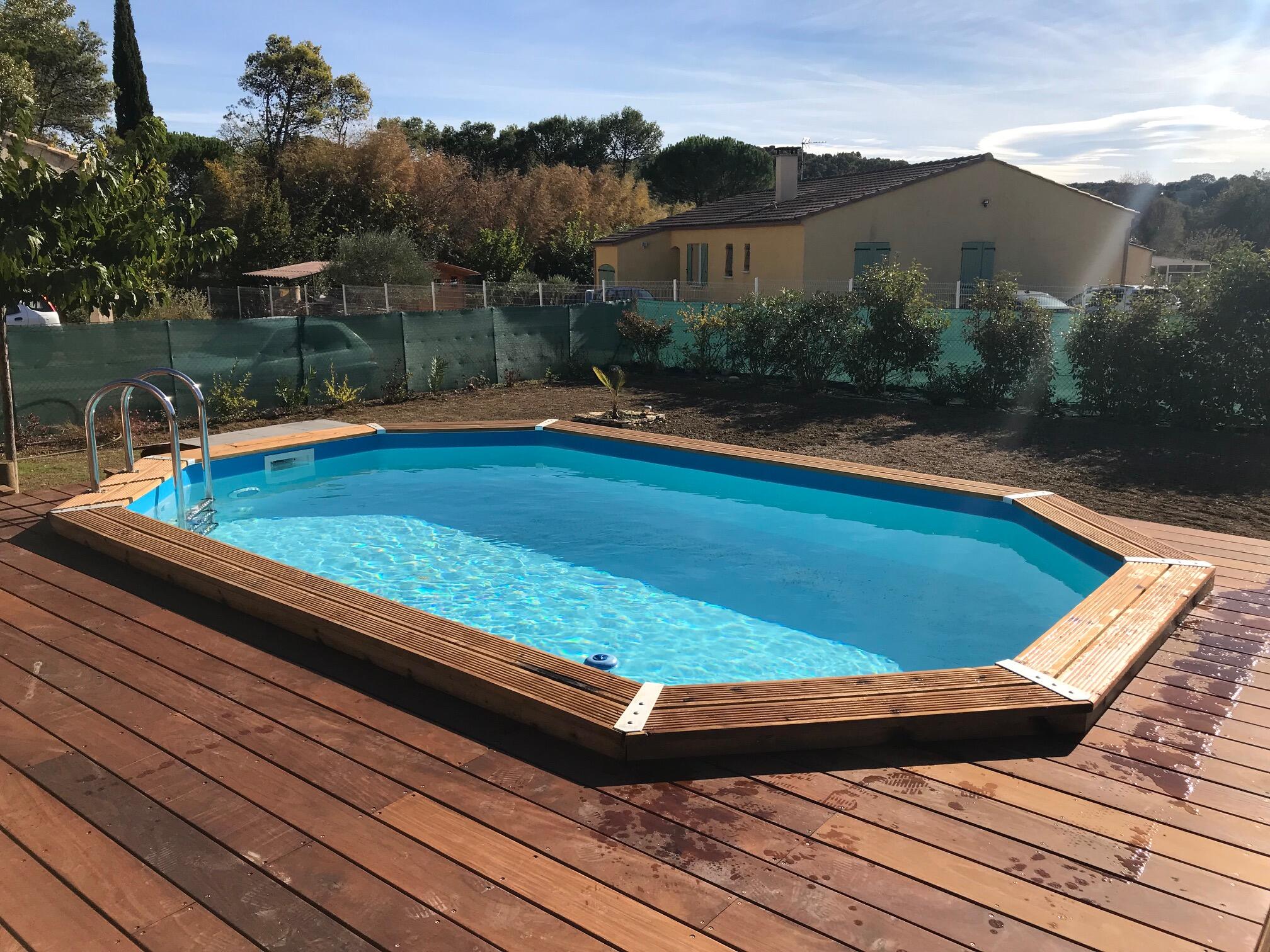 Piscine horssol bois Sunwater UBBINK, L.4.9 x l.3 Leroy Merlin — free download