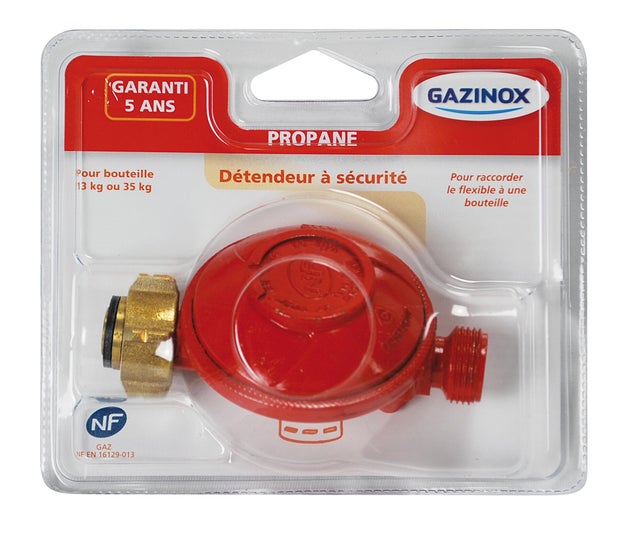 Détendeur pour gaz propane 37 millibars 1.5kg, GAZINOX