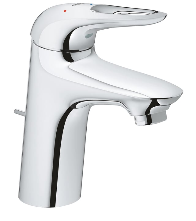 Mitigeur de lavabo chromé brillant, GROHE Eurostyle s
