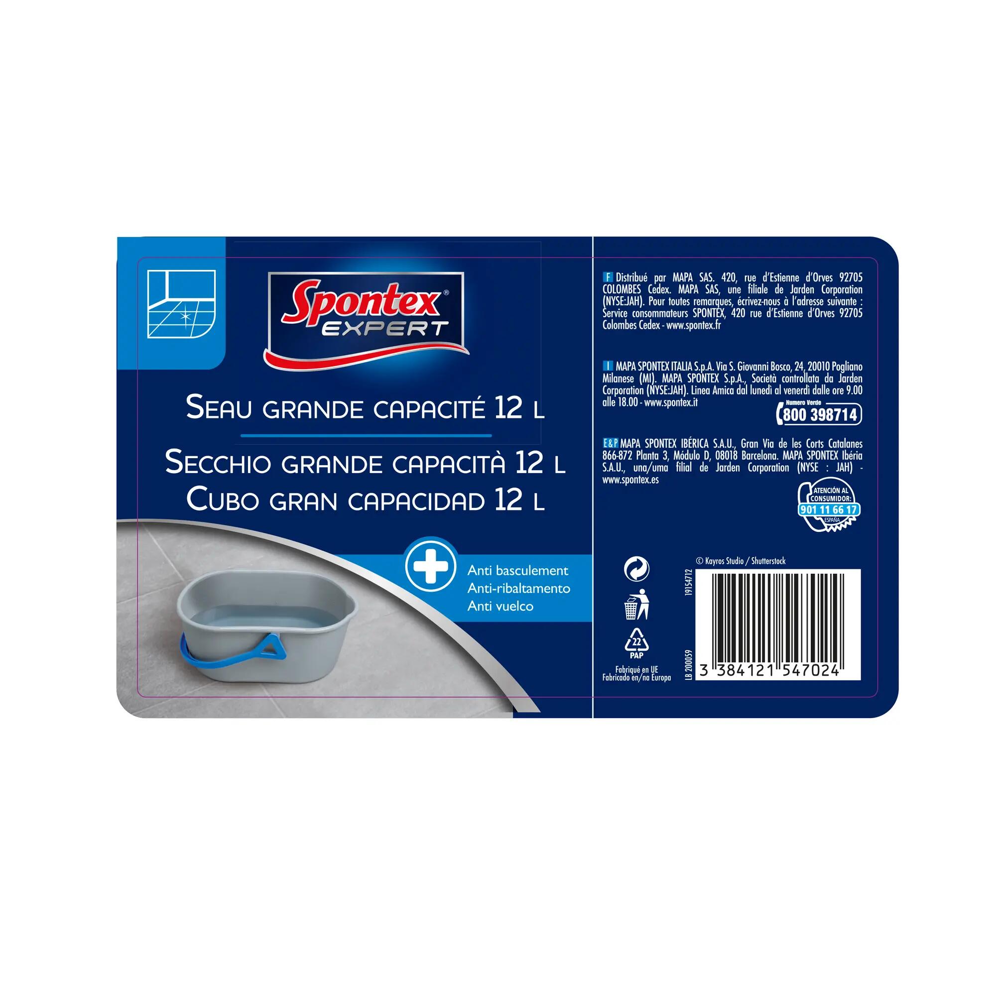 Seau de nettoyage SPONTEX EXPERT - 4