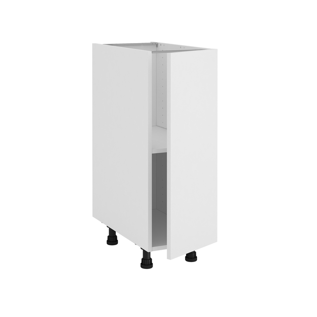 Meuble bas de cuisine Sofia blanc 1 porte H77 x l30