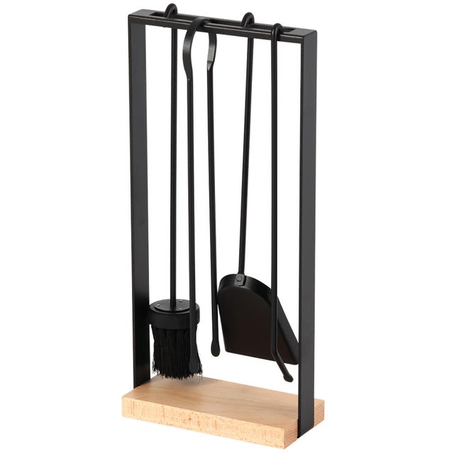 Serviteur acier noir DIXNEUF 002.10488n3, 4 accessoires
