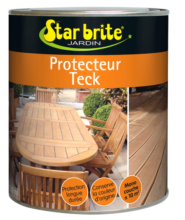 Protecteur teck pour terrasse 500 ml