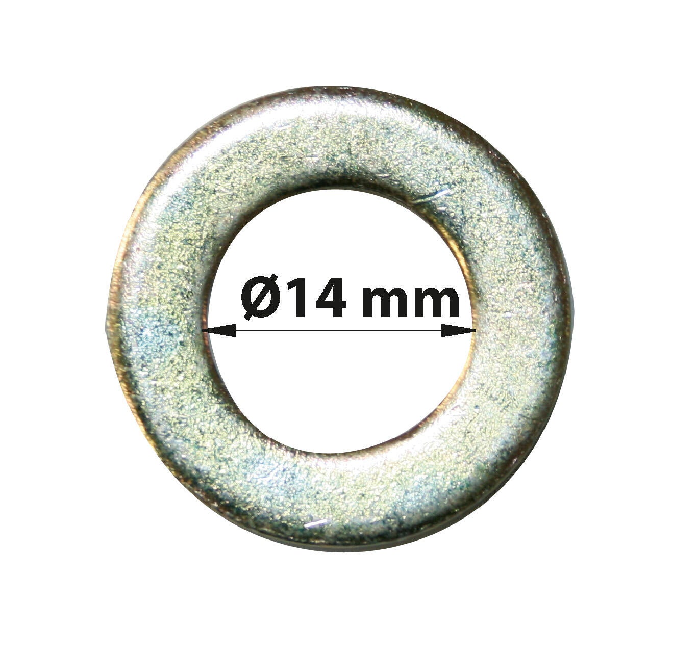Lot de 4 rondelles acier zingué, Diam.14 mm AFBAT - 3